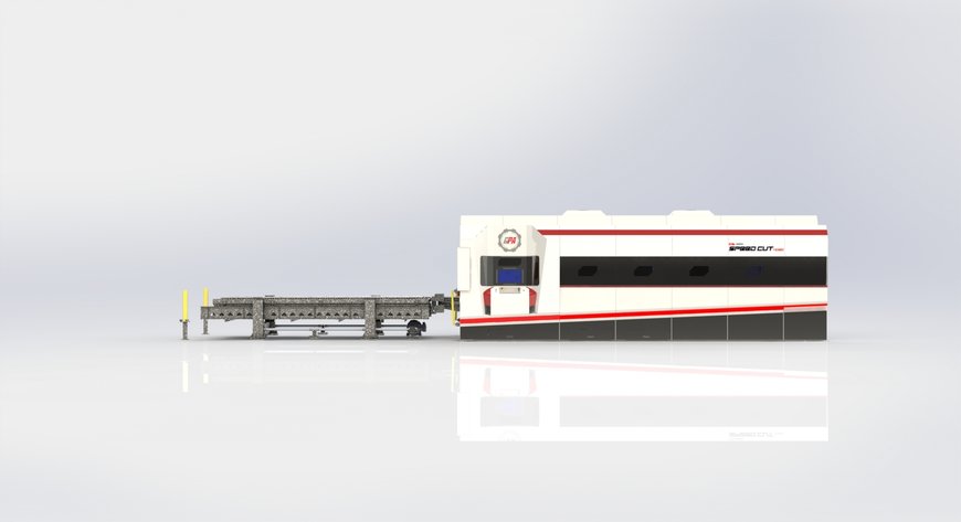 Une machine de découpe laser à grande vitesse utilise de nouveaux développements CNC pour accélérer le débit